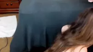 Девочка с шикарной фигурой исполняет желания трахаля