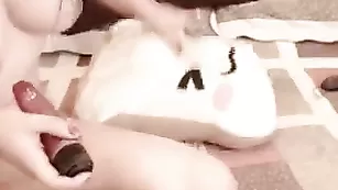 Изящная соска Princesscorine яро долбит себя