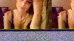 Великолепная сучка Leaxcam исполняет шоу на камеру