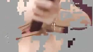 insomnia нежная блонда играется с пилоткой