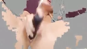 insomnia нежная блонда играется с пилоткой