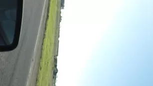 Шлюха сосет в машине
