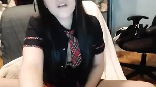 Lana_rain стонет от вибратора