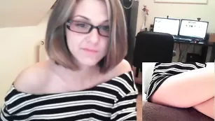 Строптивая девка Sexyofficegirl исполняет эротичное шоу