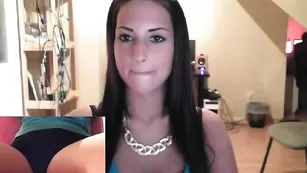 Строптивая дама Sexyofficegirl раздевается на камеру