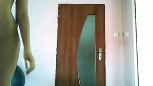 Изумительная курва CukierkowaPara позирует в нижнем белье