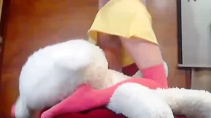 Пылкая путана Elisadeathnaked скачет на хуйце