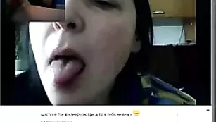 Оргазм от русской мамаши Ninahartleyy перед камерой