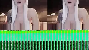 Сексуальная блонда Milamilanxxx нежно теребит письку