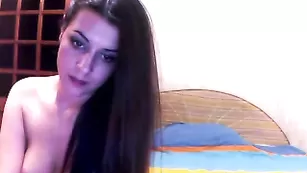 DreamJada топлесс станцевала перед зеркалом