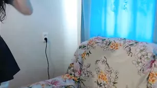 littleann в возбуждающем наряде