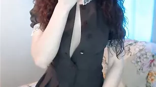 littleann в возбуждающем наряде