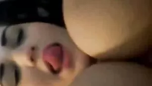 Пышногрудая телка MissVoluptius отсосала хуй и трахнулась