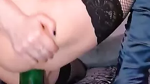 Похотливая стерва 000maryxxx жестко трахает анус