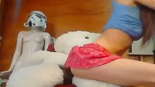 Худая модель скачет на самотыке elisadeathnaked