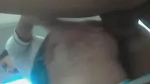 Жопастая давалка Hotlatinos ебется в анал