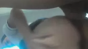 Жопастая давалка Hotlatinos ебется в анал