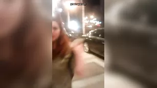 Рыженькая телочка AnetaTV немного выпила