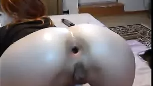 Рыжая шкура 1lolipop дразнит анальной дыркой