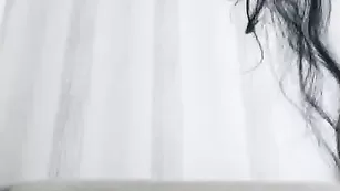 Русская briuneto4ka шалит с резиновым хером