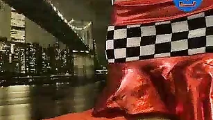 nezlayazaya дрочит под бюкой