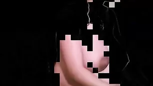 Беременная дамочка Marta_jeorge ласкает свои прелести