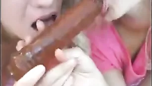 hotcat ублажает любимую девочку