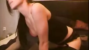 AnabeleX прекрасная сучка в чулках