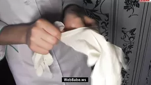 Порочная медсестра Businka отлично ебется в чулках