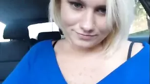 jesydiamond дрочит в машине