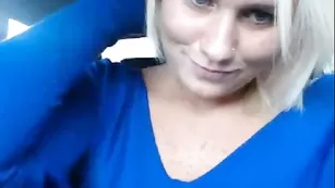 jesydiamond дрочит в машине