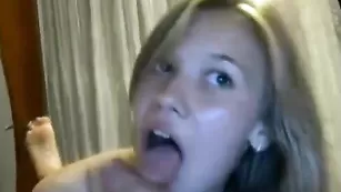 sexy-malishka шикарный сладкий минет