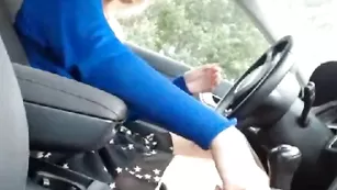 jesydiamond шалит за рулём