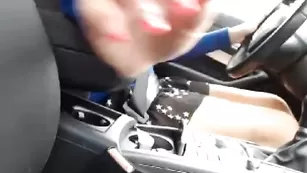 jesydiamond шалит за рулём