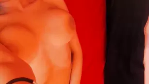 AnyaSabotage ( Alibbi SexySabotage ) в красных стрингах