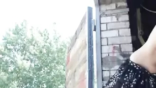 jesydiamond вышла голой из гаража