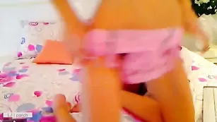 SensualBella у цыпочки красивая писька