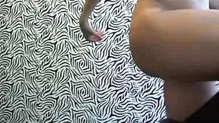 Ажурная блондинка MartaStar вертит крупной задницей