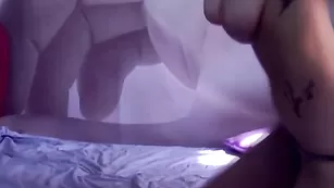 Эпатажная курва Persifora шалит с секс игрушкой