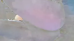 Shining Love нежно гладит письку