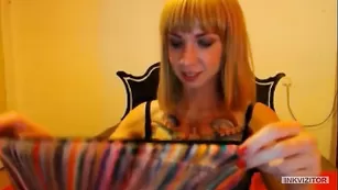 Великолепная телка Mary1Mary позирует голенькая