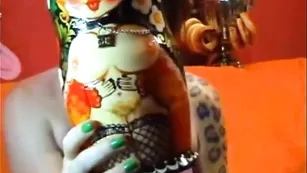 Missfetish шоу от фетиш-шлюхи