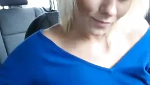 jesydiamond остановила машину чтобы пошалить