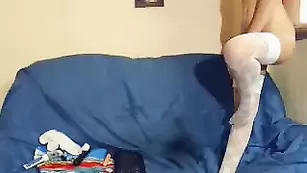 natysik в чулках