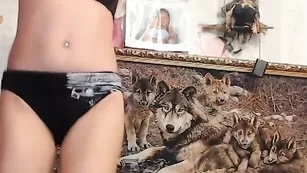 Фееричная красотка SexNika делает шоу