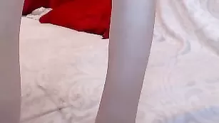 Alinn1 шикарная рогатка в чулках