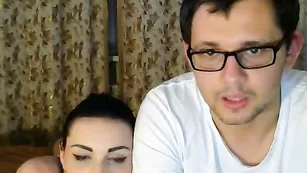Похотливая парочка Justmarried актерски дерется