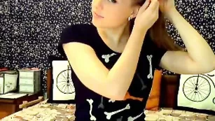 Красивая хохлушка misskira во фри чате