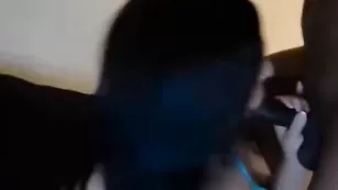 Милая парочка Cakkkes69 занимается межрасовым сексом