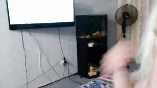 Блонда после душа goldenfairy во фри чате